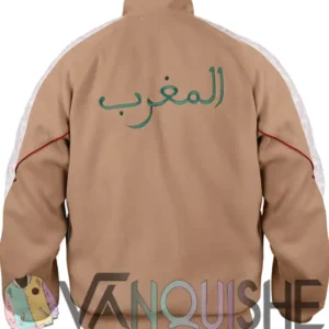 Shop Morocco King Anthem Beige Track Jacket For Men