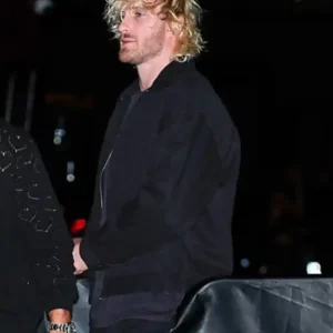 Shop Raising Cane’s Party 2026 Logan Paul Black Bomber Jacket