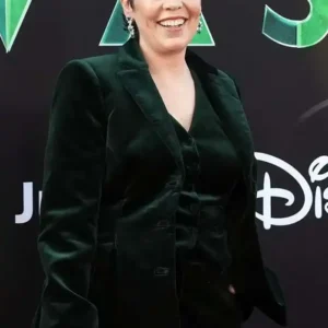 Shop Sonya Falsworth TV Series Secret Invasion Sonya Falsworth Premiere Night Green Velvet Suit