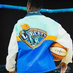 Shop Spike Lee WNBA LVA-NYL New York Liberty New York Windbreaker Jacket