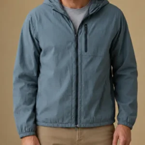 Shop Steven Pasquale TV Series The Four Seasons S03 Mark Brett Grey Hooded Jacket