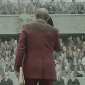 Shop Tom Cruise Movie Digger Digger Rockwell Maroon Blazer For Men and Women