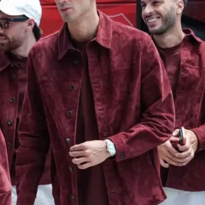 Shop Turkey National Football Team 2026 FIFA World Cup Burgundy Velvet Jacket