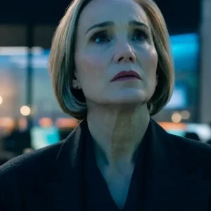 Slow Horses 2026 Kristin Scott Thomas Diana Taverner Long Coat