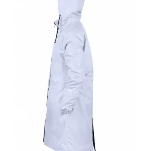 Sofia Carson Feel The Beat April Dibrina Silver Coat Women