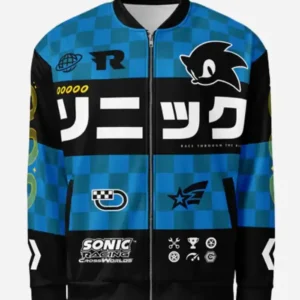 Sonic The Hedgehog Blue Bomber Jacket