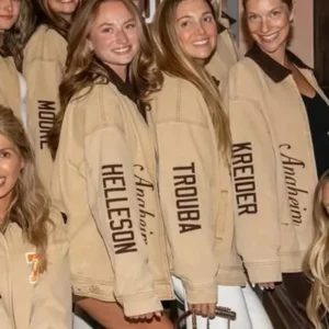 Stanley Cup Playoffs Anaheim Ducks Beige Jacket Sale