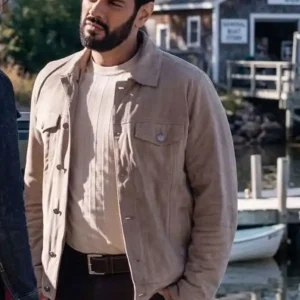 Sullivans Crossing S04 Amir Malik Grey Suede Jacket