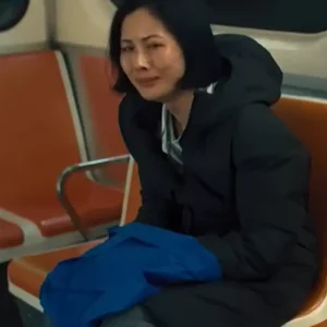 TV Series Reacher Season 04 lucy liu Black Hooded Coat