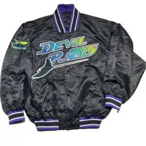 Tampa Bay Rays Varsity Satin Jacket