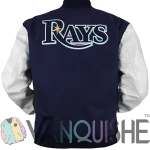 Tampa Bay Rays Wool Varsity Jacket Back