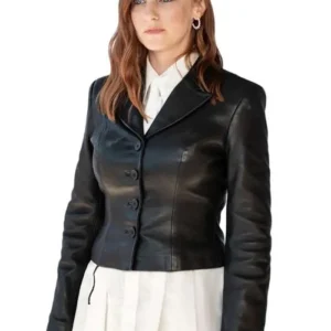 Ted Lasso S04 Premiere Faye Marsay Leather Jacket