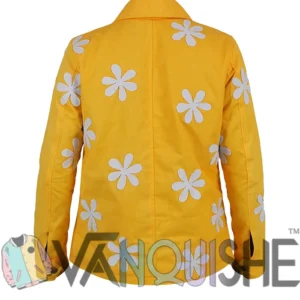 The Four Seasons Kerri Kenney Yellow Daisy Print Jacket Back Look