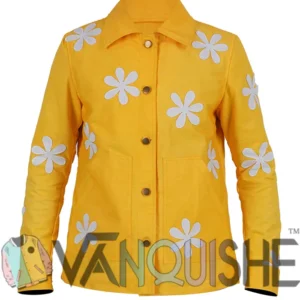The Four Seasons Kerri Kenney Yellow Daisy Print Jacket Front