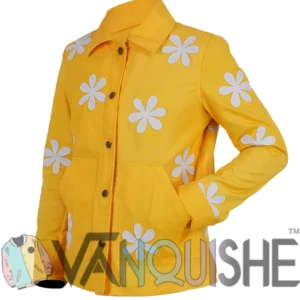 The Four Seasons Kerri Kenney Yellow Daisy Print Jacket Side Look