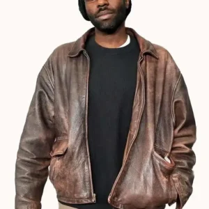 The Invite 2026 Premiere Devonté Hynes Leather Jacket