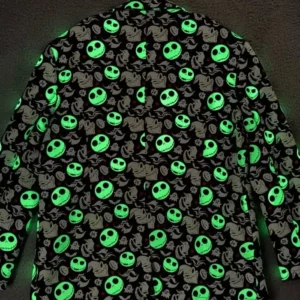 The Nightmare Before Christmas Jack Skellington Glow in the Dark Blazer