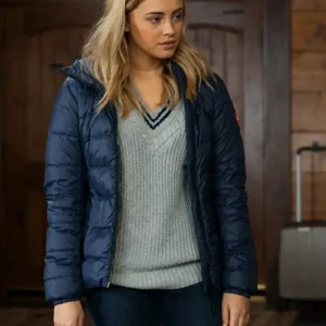 The Other Zoey Josephine Langford Puffer Jacket