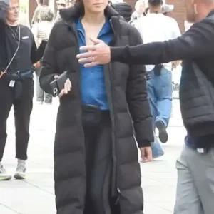 The Runner 2026 Gal Gadot Puffer Coat