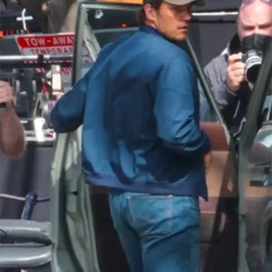 The Terminal List Chris Pratt Blue Jacket Sale