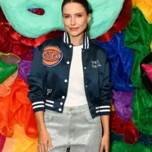 Vintage Knicks Sophia Bush Varsity Jacket