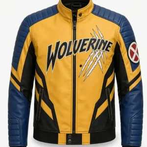 X-Men Wolverine Logan Yellow Blue Jacket