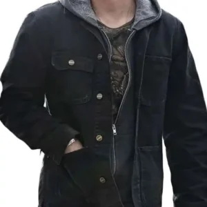 Yancy Grey Ransom Canyon 2026 Jack Schumacher Black Cotton Jacket Sale