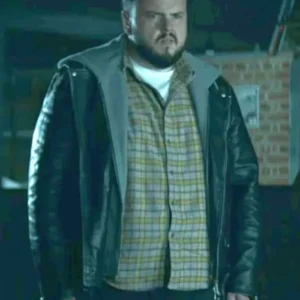 3 Body Problem John Bradley Leather Jacket Front