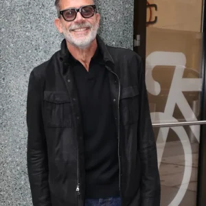 ABC Studios 2026 Jeffrey Dean Morgan Leather Jacket