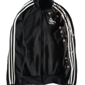 Adidas Cherry Blossom Black Jacket