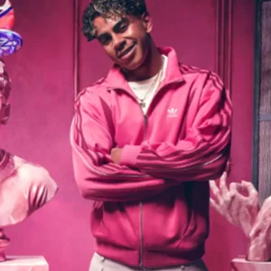 Adidas Football Lamine Yamal Pink Jacket