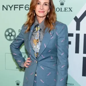 After The Hunt London Event Julia Roberts Blazer