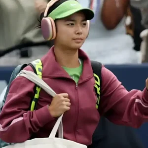 Alexandra Eala Mubadala Citi DC Open 2026 Pink Full-Zip Track Jacket