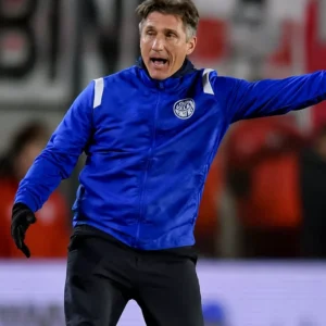 Argentine Guillermo Barros Blue Jacket