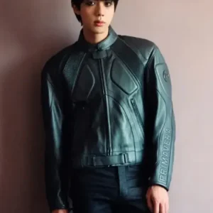 BTS Jin Gucci Primavera Leather Jacket