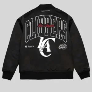 BTS SUGA Clippers Glitch Bomber Black Hooded Jacket For Men and Women