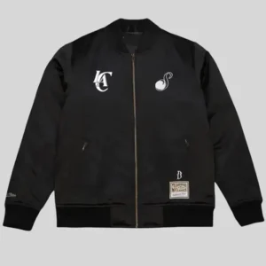 BTS SUGA Clippers Glitch Hooded Jacket