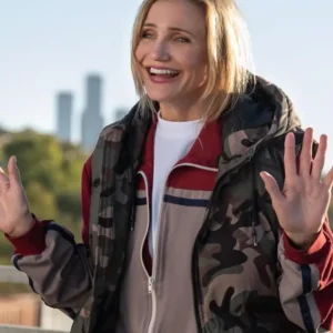 Bad Day Cameron Diaz Camo Hooded Vest