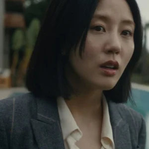 Beef S02 Seoyeon Jang Grey Blazer Front