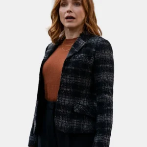 Broad Trip 2026 Sophia Bush Wool Blazer Front