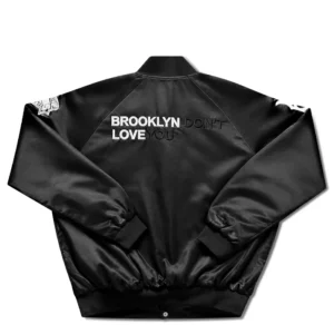 Brooklyn Don't Love You Satin Jacket