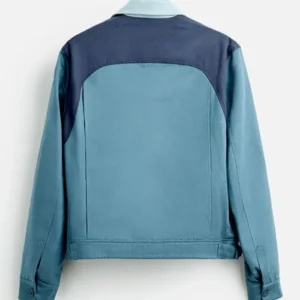 Bryn Chapman Parish 2026 TV Series Heartbreak High Season 03 Spider Blue Cotton Jacket On Sale