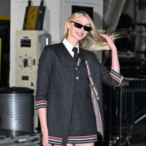 Cameron Brink Thom Browne Black Jacket