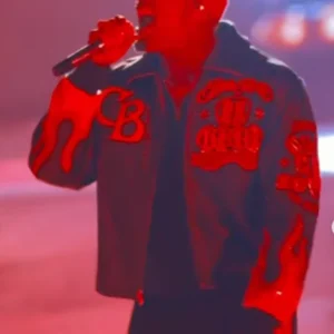 Chris Brown CB Pelle Pelle Jacket
