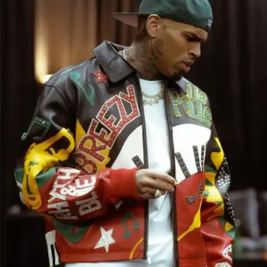 Chris Brown R B Tour 2026 Chicago Jacket