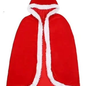 Christmas Red Santa Claus Hooded Cloak