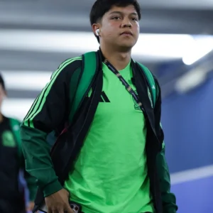 Concacaf Championship quarter-final Mexican U-20 Team Adidas Green Taining Jacket Sale
