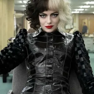 Cruella Emma Stone Black Jacket