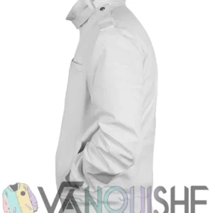 Damson Idris TV Series Snowfall S05 Franklin Saint White Bomber Jacket For Men and Women