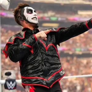 Danhausen WWE SummerSlam 2026 Black Gothic Velvet. Jacket